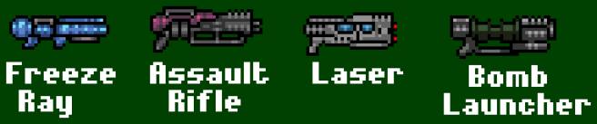 cally  2 weapons
